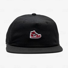 Nike Jordan Pro Cap Structured Black Adjustable Adults M/L HV1169-010