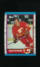 1989-90 Topps #71 Colin Patterson RC * Right Wing * Calgary Flames * NM *
