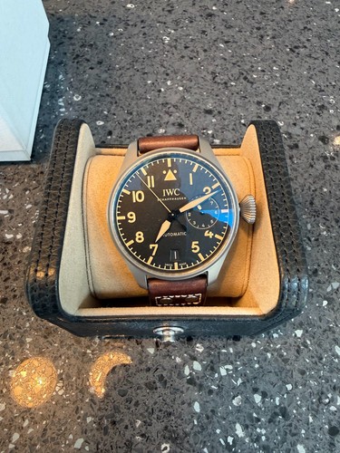 IWC Big Pilot's Heritage Titanium Watch IW501004 -2022 Box & Papers