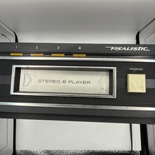 Radio Shack Realistic Stereo 8 Track Player Model 14-935a Tr-169 - Untested