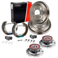 MAXGEAR Bremstrommel Radlager Bremsbackensatz Hinten für PANDA 169 mit ABS FIAT