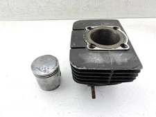 Cylinder Barrel and .010 .25 MM Piston Yamaha R5 350 - No Broken Fins T635