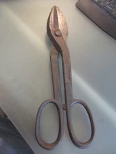 Vintage WISS 7 Pair Of Heavy Duty Shears Tin Snips #7 Forged Metal Snips 14.5”
