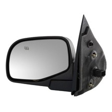 Left Driver Side Mirror Black Power Heated Puddle Light for Ford Explorer Sport