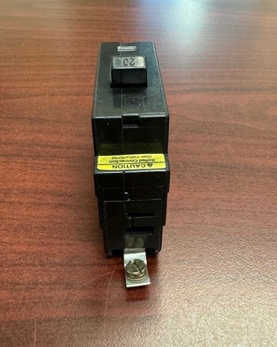 EHB14020 EHB Square D 1 Pole 20 Amps 120/277 Volt Bolt-On USED Circuit Breaker - Picture 5 of 6