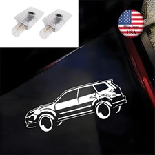 2pcs Led Car Door Lights Projector Welcome Ambient Lamp For Subaru 2pcs Led Car Door Lights Projector Welcome Ambient Lamp For Subaru