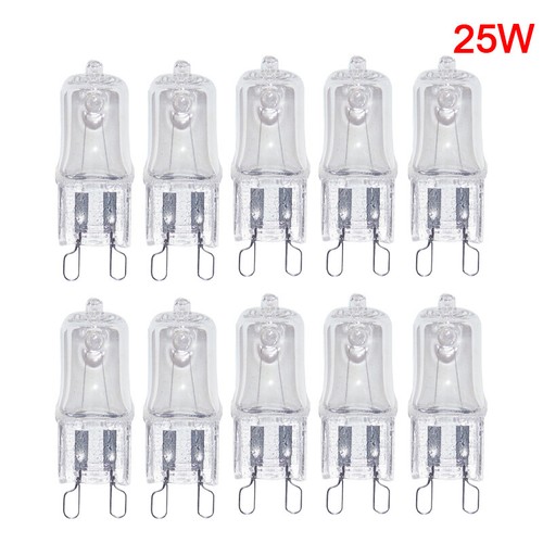 10Pcs Oven Light Bulb G9 High Temperature Bulb Steamer Light 25w 28w 40w 60w - Picture 13 of 16