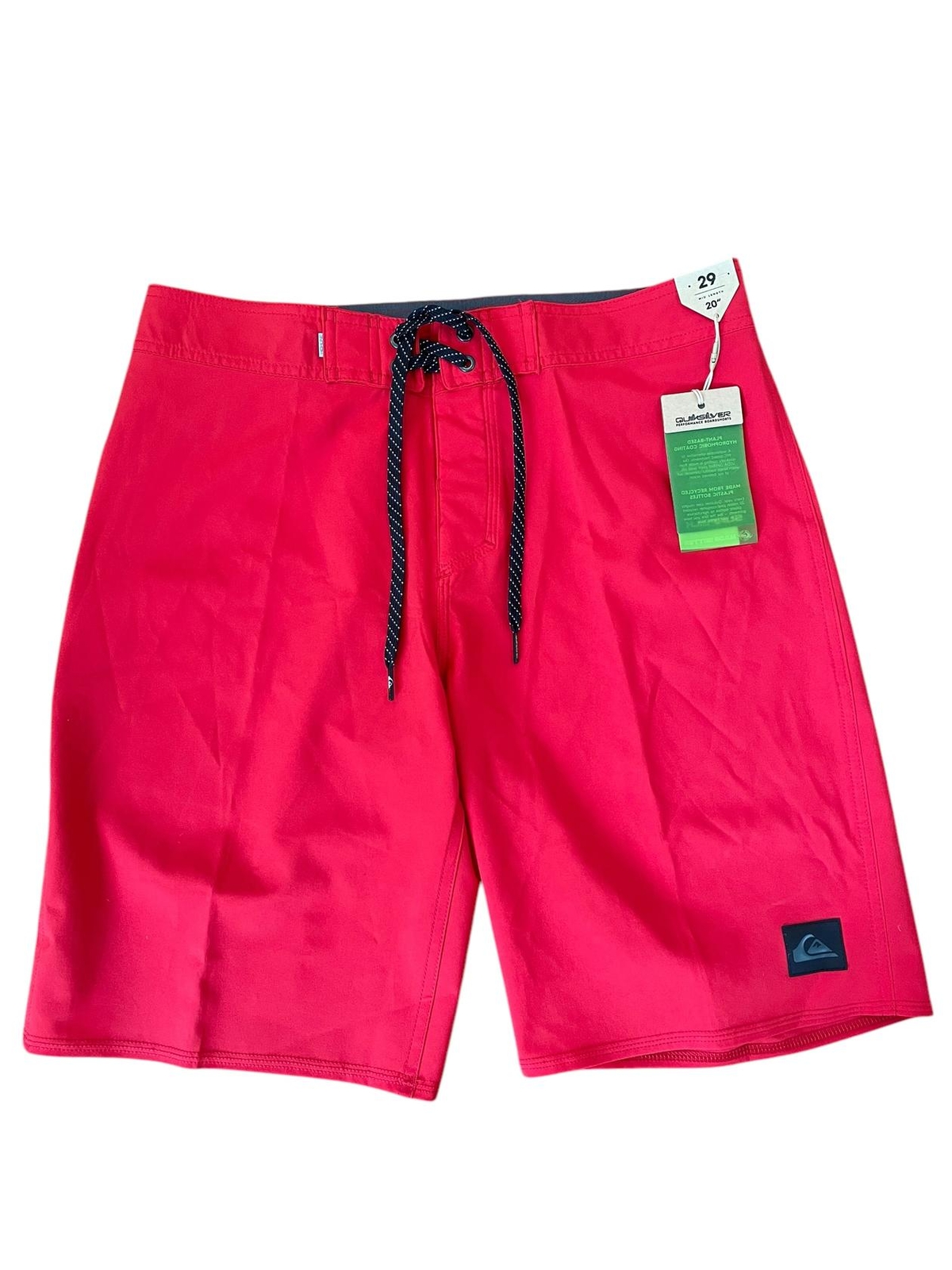 Мужские плавки Quiksilver из шелка для серфинга Kaimana 20 Boardshort Highline, КРАСНЫЙ, Размер 29