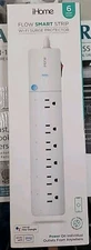 iHome 6 Outlet Smart Surge Protector Works with Alexa and Google Home