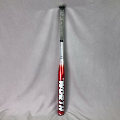 Batte De Softball Worth Insanity 34" – 28 Oz, Alliage, Diam 2 1/4", Approuvée ASA (adulte, Perfectionnement)