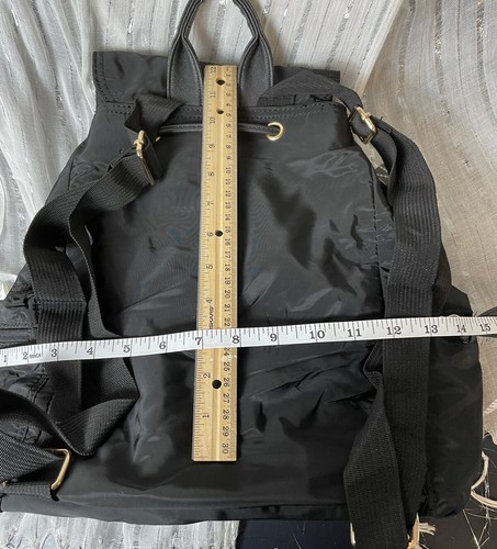 Nwt Gef FRANCE Quality Clothing Backpack Bag Compartments Vesel Morral Black - Picture 8 of 8