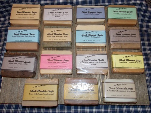 Goat Milk Soap Homemade / Handmade Moisturizing - 4 oz bar - Pineapple - Picture 4 of 6