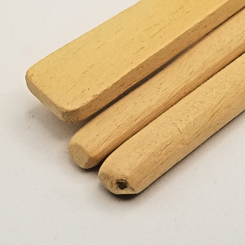 Set di utensili spatola/forchetta/cucchiaio in legno bambù 3 pezzi 10" *inutilizzati - Foto 6 di 6