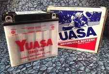 New Yuasa 12N5.5-4B Conventional 12 Volt Battery 12N5.54B NOS Kawasaki