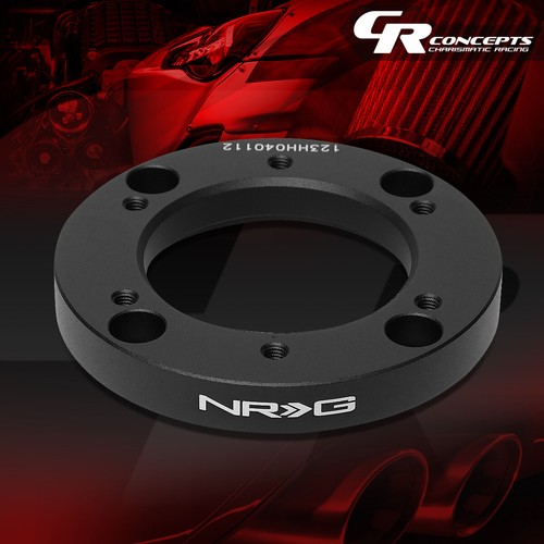NRG INNOVATIONS SRK123H 6BOLT ALUMINUM STEERING WHEEL SHORT HUB