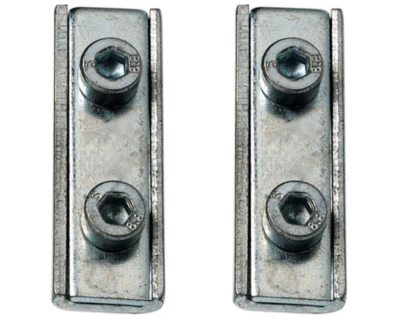 Go Kart Double Screw Cable Clamp X 2 Karting
