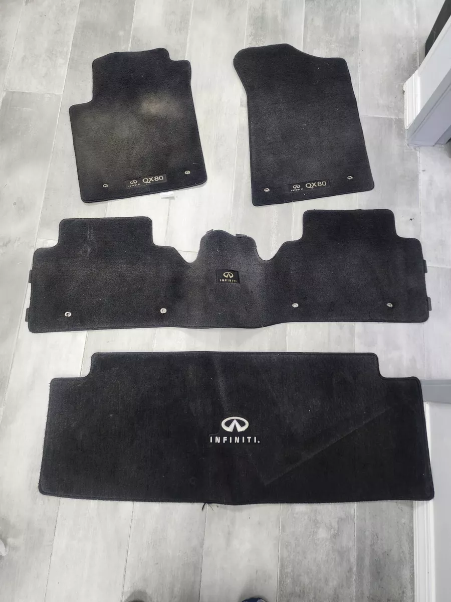 Infiniti qx80 floor cheap mats for sale