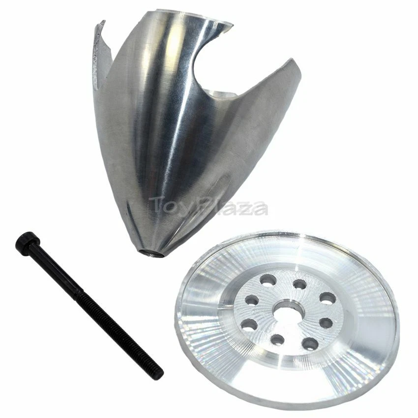 3in /76mm 4 Blades Aluminum Alloy Spinner for DLE gas engine RC Airplane Warbird - Image 3 of 4