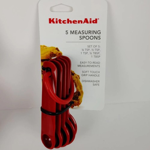 Kitchenaid Measuring Cups / Spoons & Whisk & Peelers & Tool Set HERA Empire Red - Picture 7 of 19