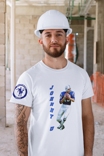 Baltimore Colts QB Johnny Unitas T - Shirt S - 3XL NEW NWOT - Picture 3 of 4