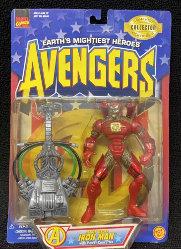 Iron Man with Power Converter Marvel Collector Series Avengers Heroes Reborn 97