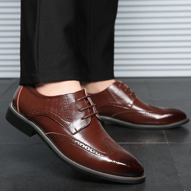 Casual hot sale wingtip oxfords