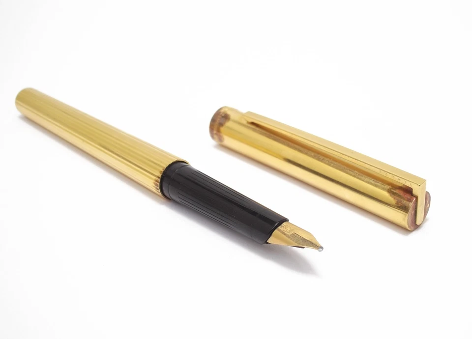 S.T. Серебряная позолоченная перьевая ручка Dupont De Paris 925 - Изображение 2 из 4