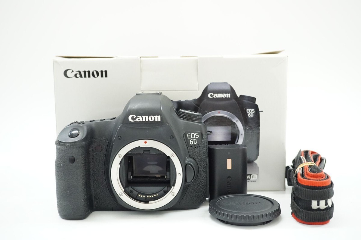 Canon EOS 6D Body 20.2MP Digital SLR Black w/Box | eBay UK