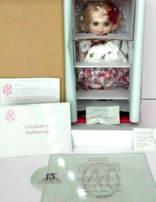 NEW AND NRFB COA #1405 MARIE OSMOND ADORA BELLE HOLIDAY 2006 CHRISTMAS