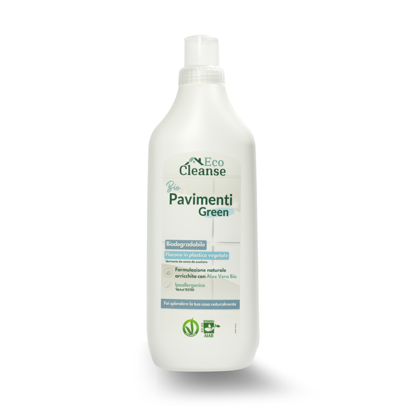 Detersivo ecologico per pavimenti con Aloe Vera Biologica – 1L