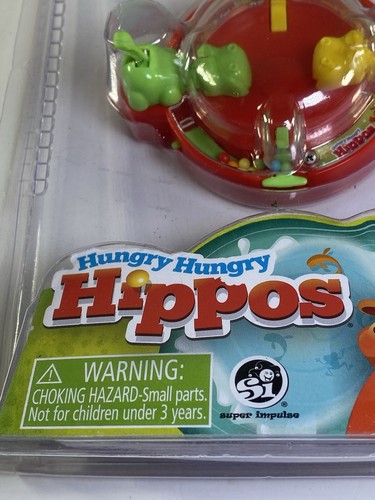 Mini giocattolo gioco in marmo più piccolo del mondo HUNGRY HIPPO - Foto 7 di 7