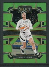 2024 ALYSHA CLARK 02/75 PANINI WNBA SELECT CONCOURSE GREEN