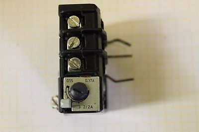 Überstrom-Relais thermisch TSA 10A 660V~ Romania COD3670M 0,37-0,55A #AS-C01