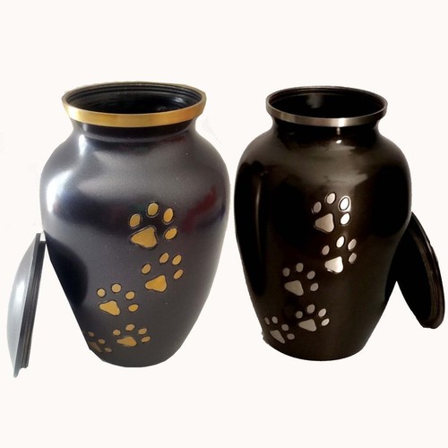 Memorial Pet Human Urn Cremation Dog or Cat Paw Engravable - Picture 5 of 19