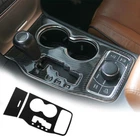 Console Gear Shift Box Cover Trim for Jeep Grand Cherokee 2011-2013 Carbon Fiber