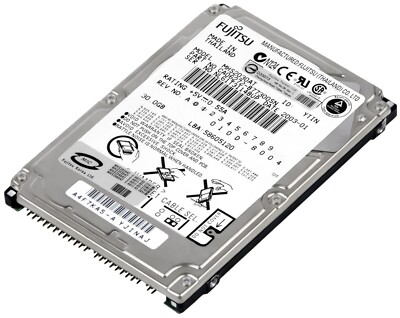 FESTPLATTE FUJITSU MHS2030AT 30GB 4200U/min 2MB CACHE IDE ATA PATA 2.5'' Zoll