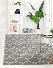 4' x 6' New Area Rug Gray H 40859 Home Decorative Art Soft Carpet Collectible