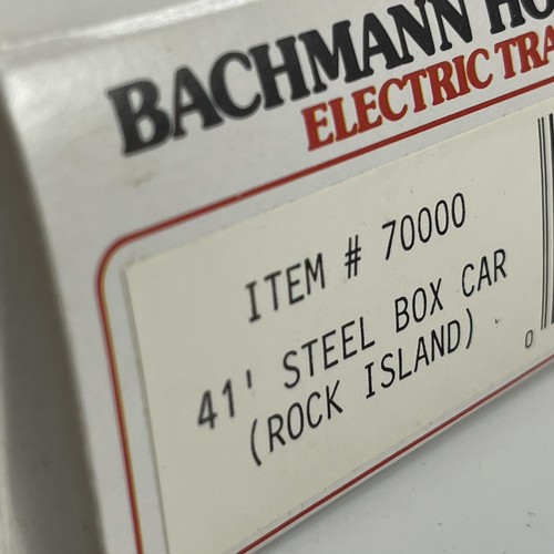 Bachmann HO Scale, "The Rock", 41' Steel Box Car, Item # 70000 - Picture 4 of 5