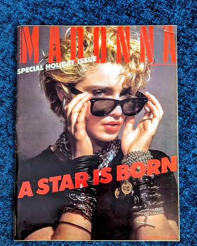 MADONNA BILLBOARD MAGAZINE BACK COVER 'A STAR IS BORN' PROMO AD BARBRA STREISAND - 第 1/4 張圖片