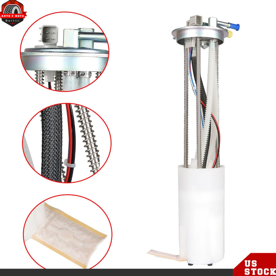 Conjunto de bomba de combustível para Chevrolet C4500 5500 6500 7500 Kodiak GMC 2006-2008 8,1L - Imagem 2 de 4