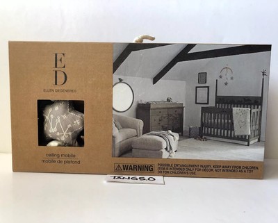New Ed Ellen Degeneres Starry Night Ceiling Infant Baby Mobile Nip