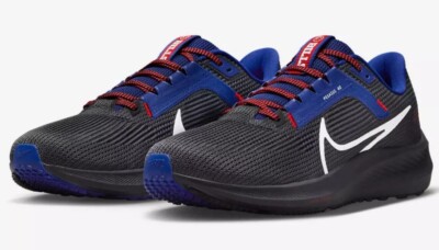 Nike Air Zoom Pegasus 40 BUFFALO BILLS Running Shoes DZ5976-001 Sz Men s 9 NIB