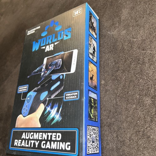 Worlds AR Augmented Reality Bluetooth Gaming Blaster Pro - Edition ~ Blue ~Bag2 - Picture 4 of 5