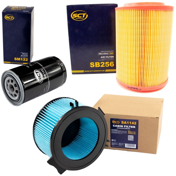 Inspektionspaket Filterset SCT FüR VW Transporter IV Bus Kasten 2.4 2.5 78 110PS-image