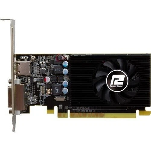 4GB PowerColor Radeon R7 240 HDMI DVI PCI-e 3.0 Single Slot Graphics Card - Image 3 of 4