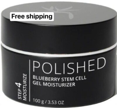 Beauty Society- Polished Blueberry Stem Cell Gel Moisturizer-Free Shipping!