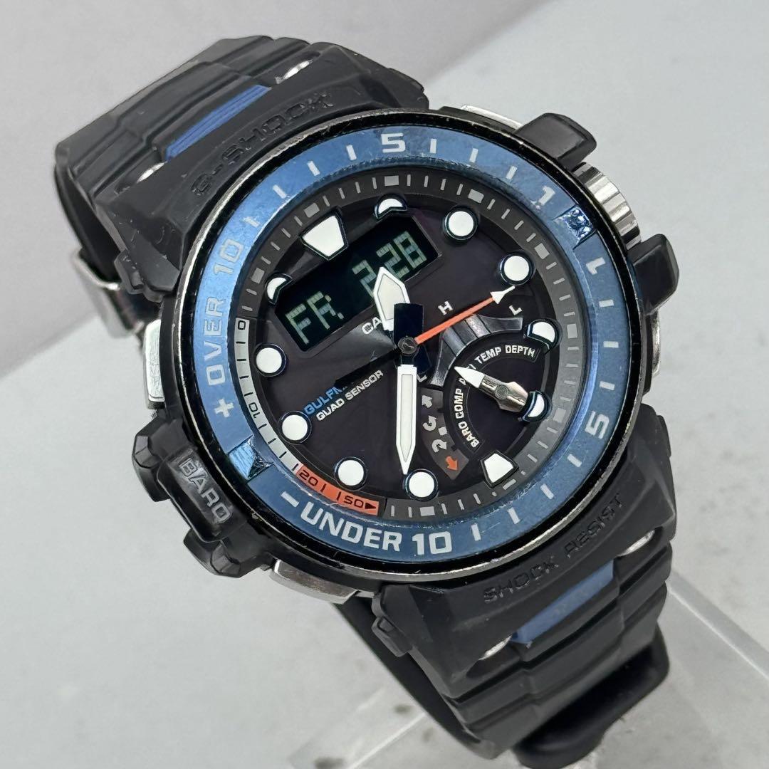美品 カシオ G-SHOCK GULFMASTER Casio Gulfmaster G-Shock Atomic Analog-Digital Watch | eBay