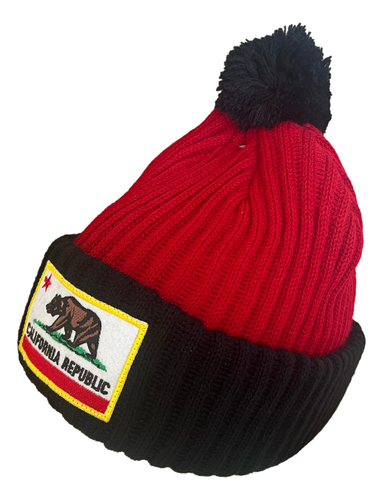 Cappello snowboard berretto sci berretto sci invernale caldo spesso California Republic Cali Life - Foto 20 di 29