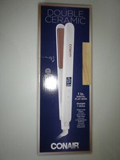 Conair Double Ceramic Flat Iron, 1-inch Digital Flat Iron CS224