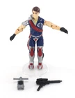 Vtg 1985 GI Joe Tomax v1 Cobra Action Figure With Gun